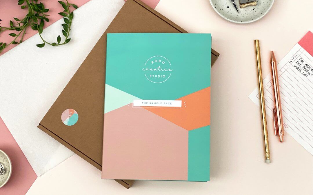 Wedding Stationery Sample Pack, the perfect Engagement Gift! by Rodo Creative