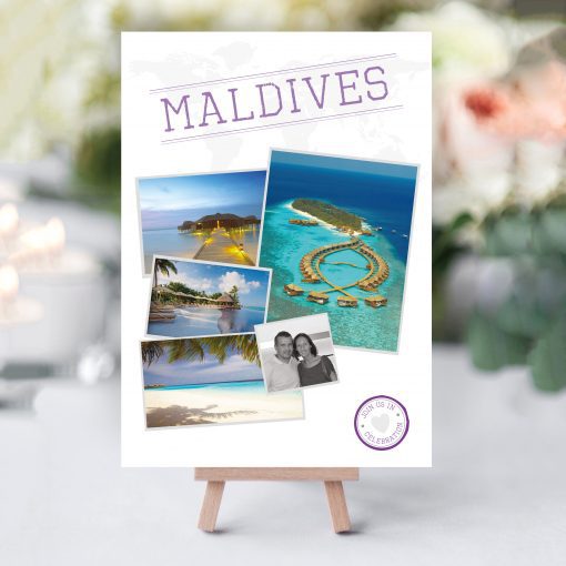 Destination Table Names Perfect for the travel lover at their wedding - By Rodo Creative