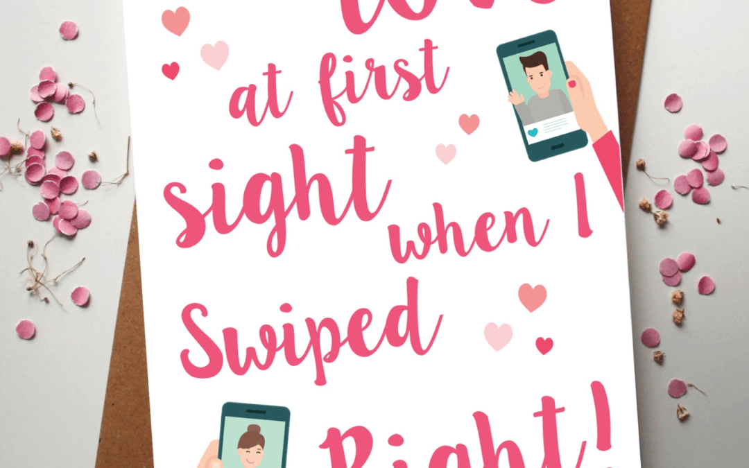 Internet Dating Themed Valentines Day Cards!