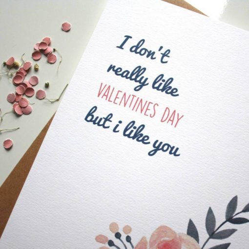 I don't really like Valentine's Day Card - designed by Rodo Creative