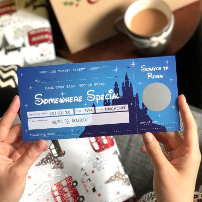 Disney Surprise Scratch Off Ticket - Designed by Rodo Creative