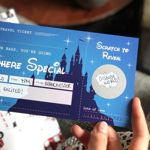 Disney Surprise Scratch Off Ticket - Designed by Rodo Creative