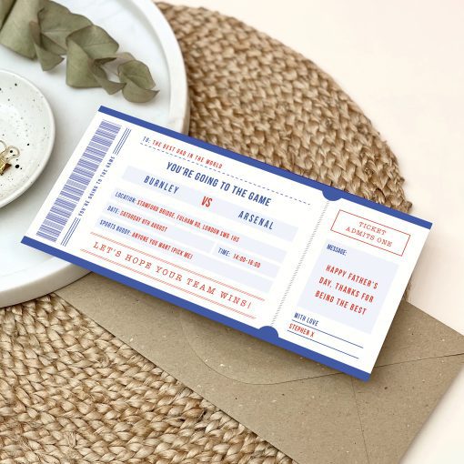 Surprise Game Ticket - Designed by Rodo Creative
