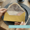 Rodo Creative AISA envelope liner - gold
