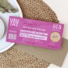 Hen Party Scratch Off Boarding Pass - Designed by Rodo Creative