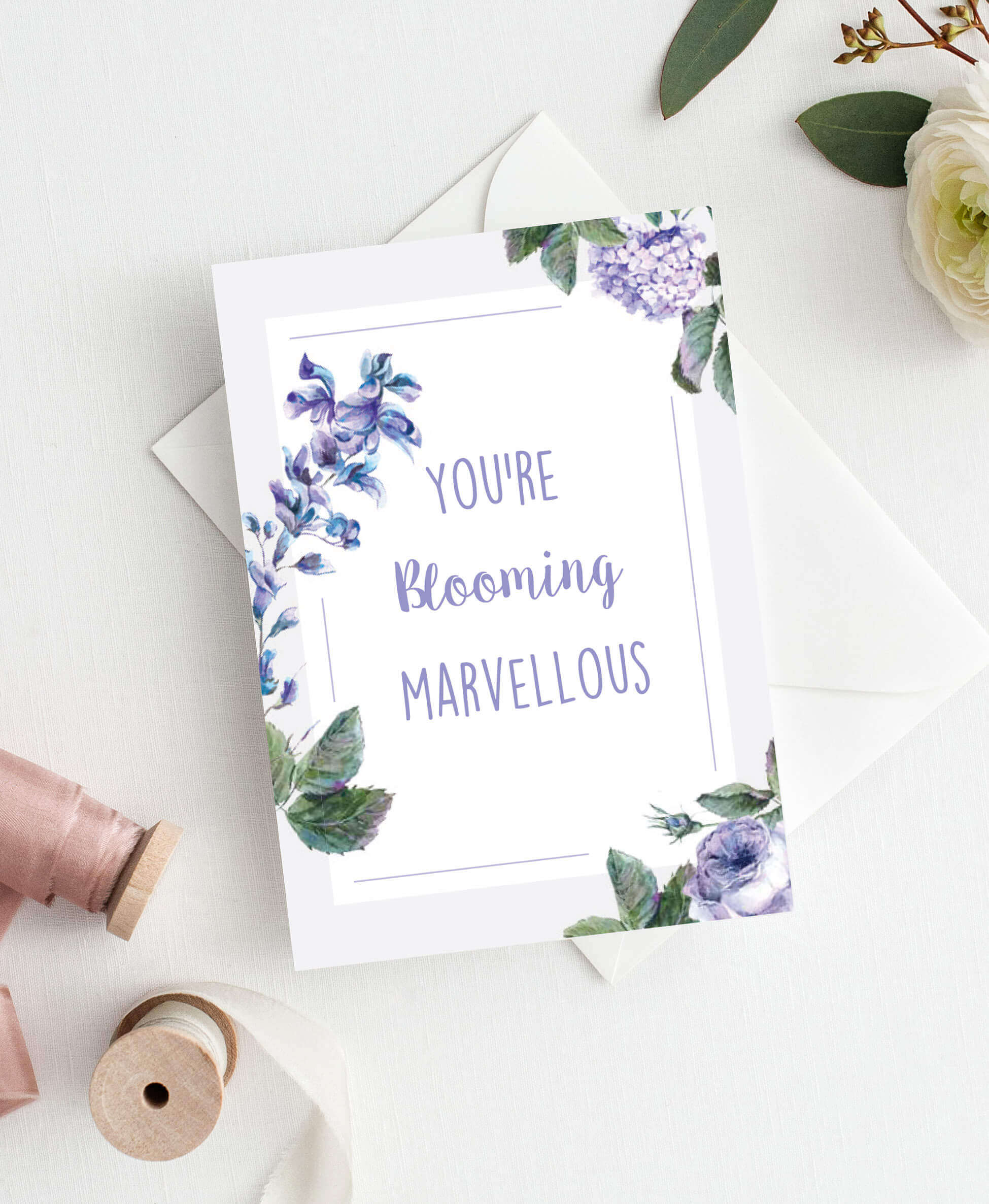 You're Blooming Marvellous Mother's day card designed by Rodo