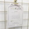 Gold Foil Save The Date Tag - Designed by Rodo Creative