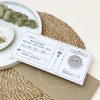 Bon Voyage Scratch Off Boarding Pass - Designed by Rodo Creative - Wedding stationery and greetings card design