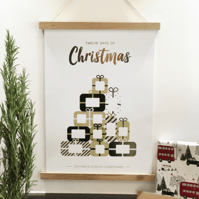 Scratch Countdown Advent Calendar - Designed by Rodo Creative