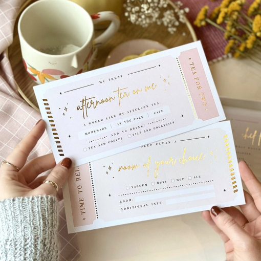 Motherly Love Coupons, Mother's Day Cards - Designed by Rodo Creative