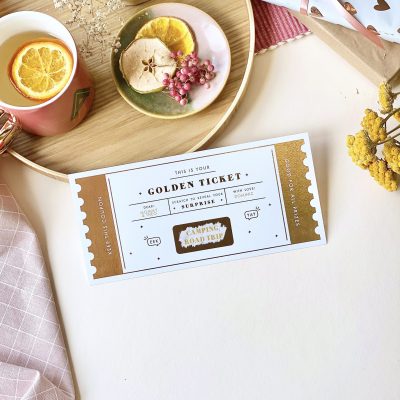 The Golden Ticket - Designed by Rodo Creative