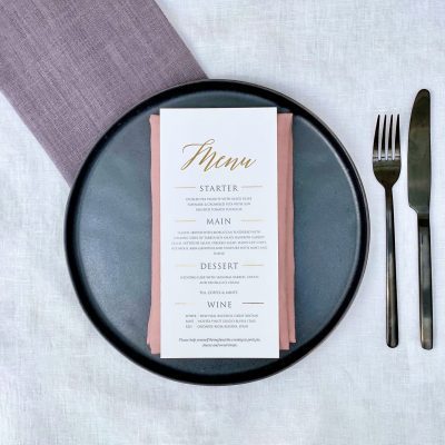 Classic Menu - Designed by Rodo Creative