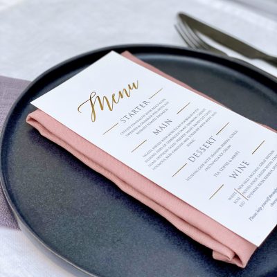 Classic Menu - Designed by Rodo Creative