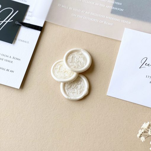 White Ink Vellum - Designed by Rodo Creative - Wedding stationery and greetings card design