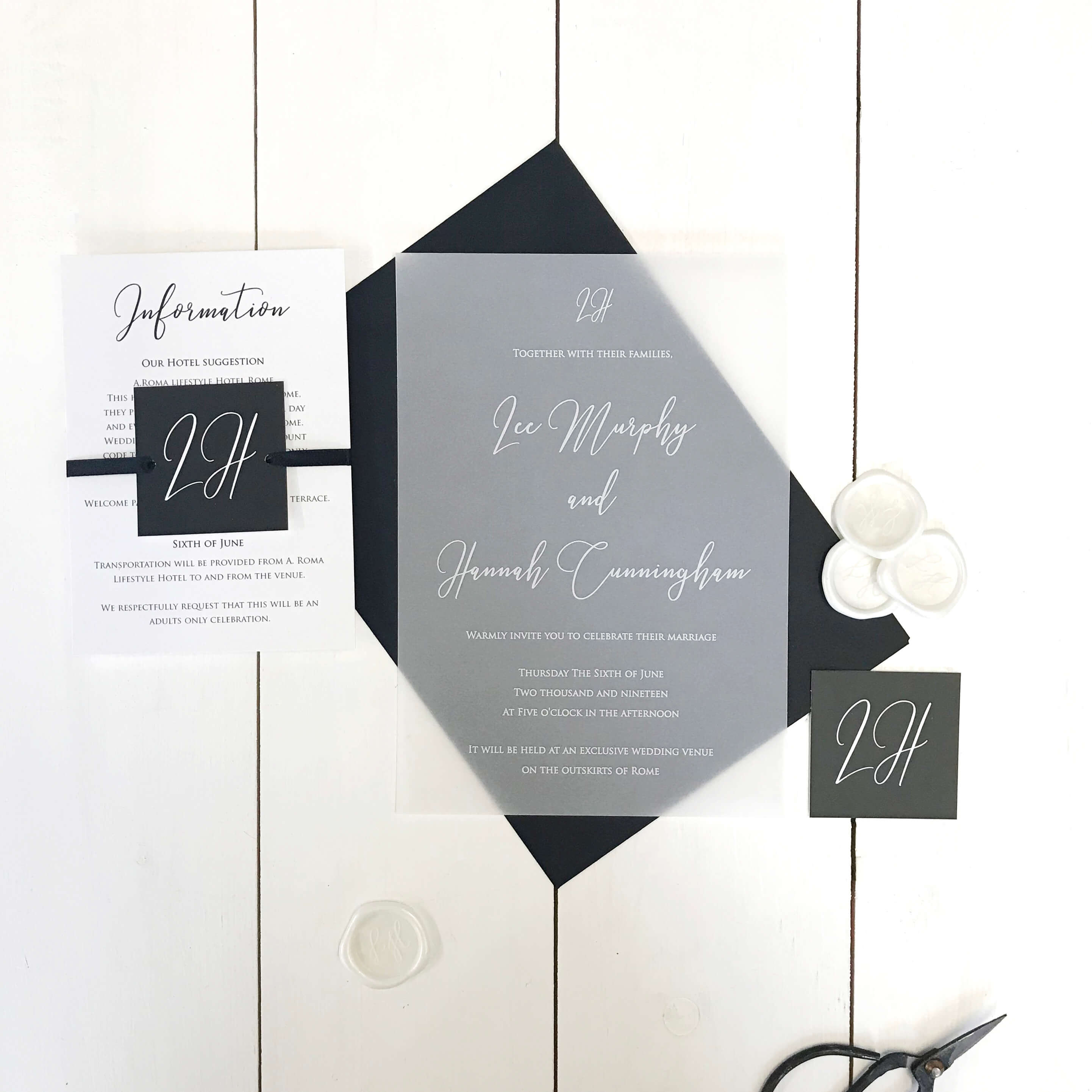 Vellum wedding invitations noredegypt
