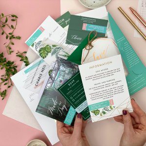 Sample Pack for all your wedding stationery needs By Rodo Creative, Manchester