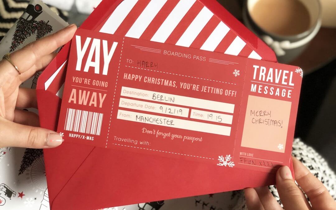 Christmas Boarding Pass