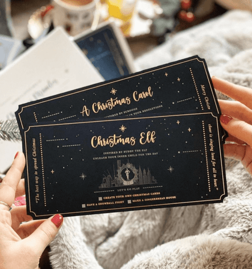 Your little box of Christmas Miracle Coupons - Designed by Rodo Creative