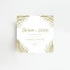 Palm Leaf Order of Service Fan - Perfect for an abroad wedding - Designed by Rodo Creative