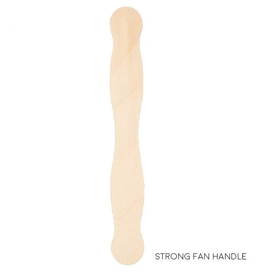 Strong wedding fan handle