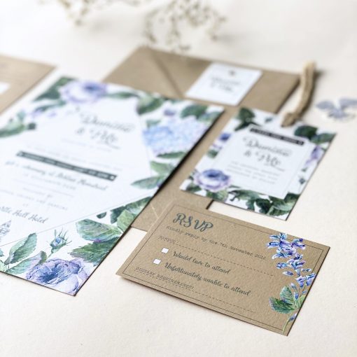 Wild Wedding Rose Stationery - Designed by Rodo Creative