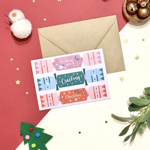 Set of Six Christmas Cards Recycled - Designed by Rodo Creative - Wedding stationery and greetings card design