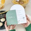 Personalised Festive Drinks Menu Sign - Designed by Rodo Creative in Manchester